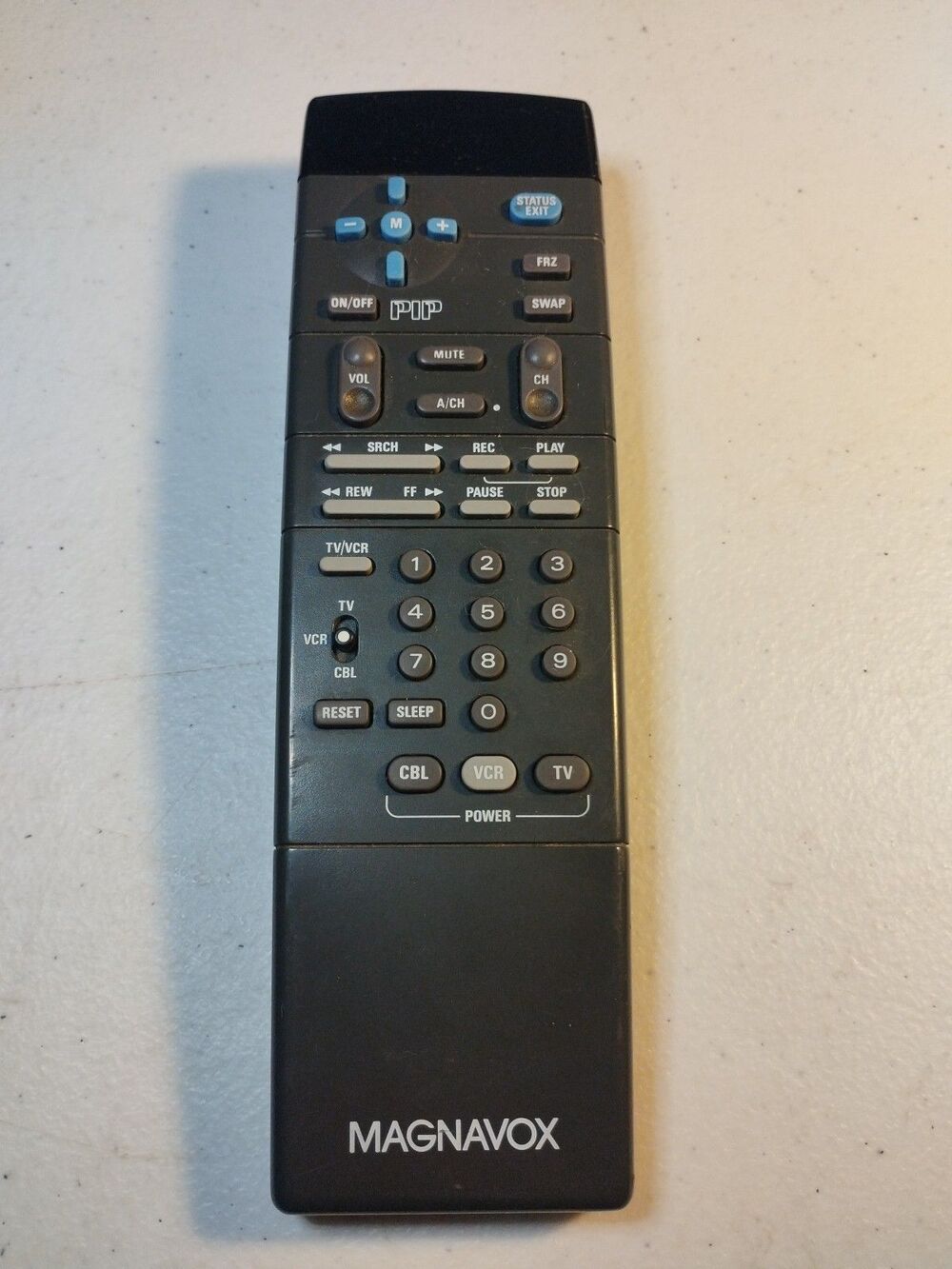 oem Magnavox 00M1430B-BA02 TV/VCR Programmable PIP Remote - Tested